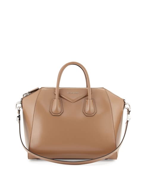 givenchy antigona medium tan dark beige|givenchy antigona handbags.